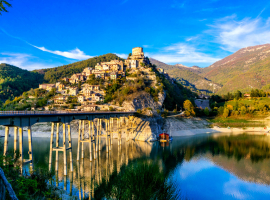 Lago di Tora e Castel di Tora   02