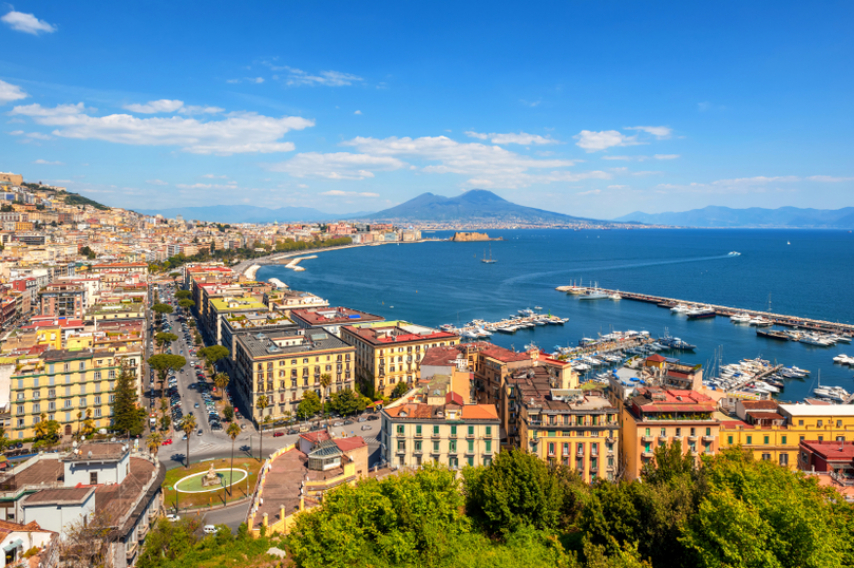 1 NAPOLI PALAZZO REALE E GIARDINI DEL GOLFO